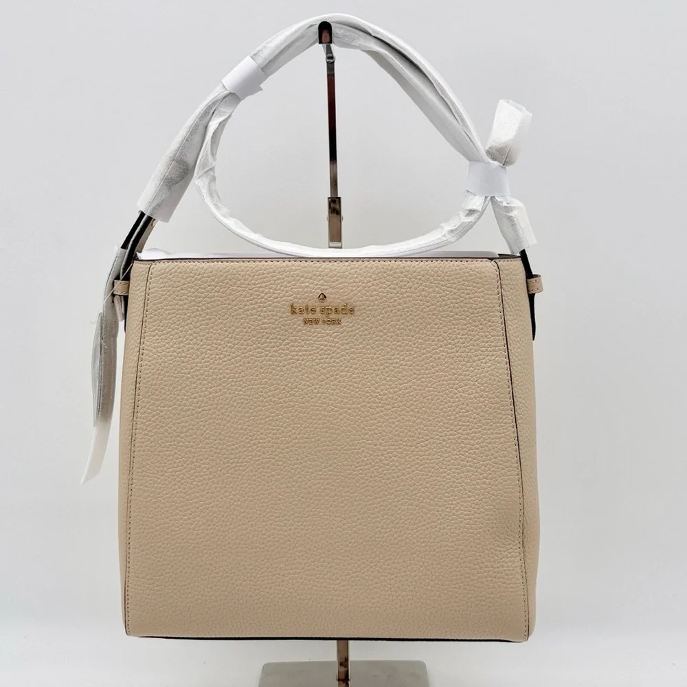 Kate Spade Juliette Medium Bucket Bag Light Sand